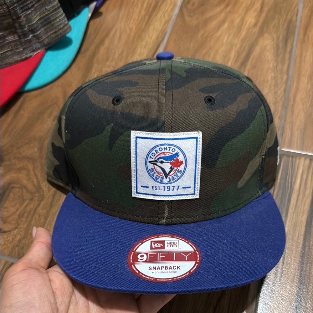 New Era Toronto Blue Jays Camo Snapback Hat
